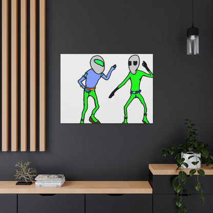 "Inter-Galactic Groovin'!" - The Alien Canva