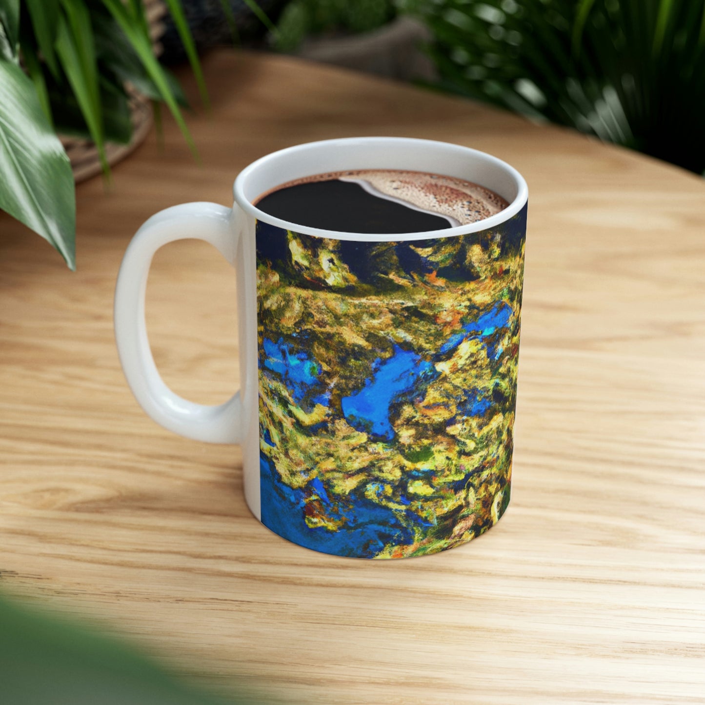 "Invasion of the Pond Monsters" - The Alien Ceramic Mug 11 oz