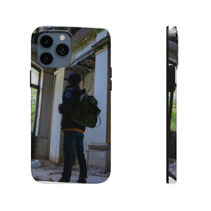 "Voyager in Peril: An Unexpected Welcome in an Abandoned Mansion" - The Alien Tough Phone Cases