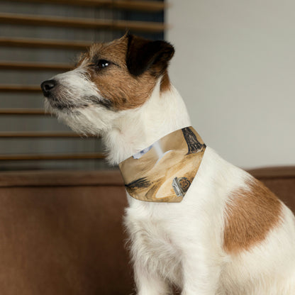 The Mirage of the Desert Sands - The Alien Pet Bandana Collar