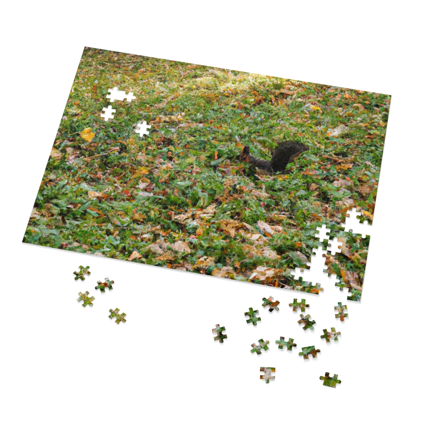 "The Final Harvest: The Squirrel's Desperate Search" - The Alien Jigsaw Puzzle