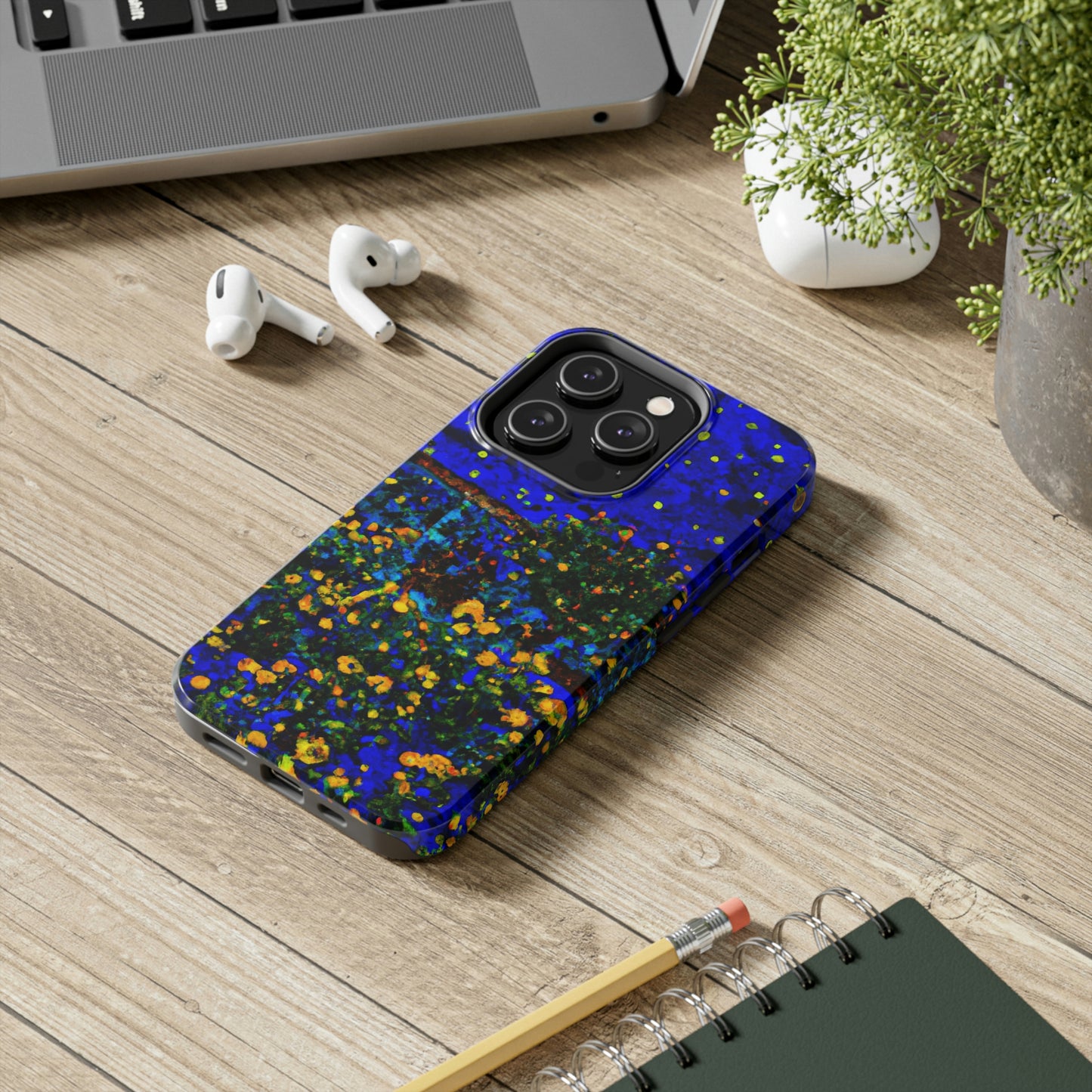 "A Midnight Celebration in Grandma's Garden" - The Alien Tough Phone Cases