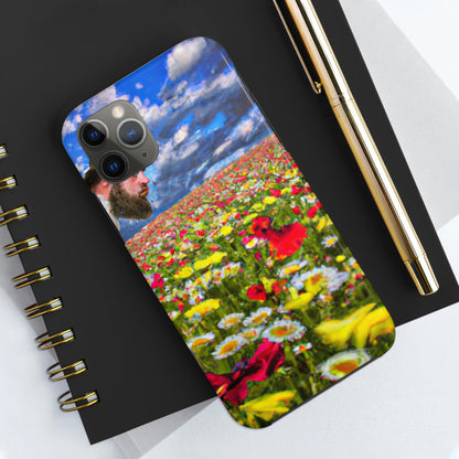 "Eine glückselige Tour durch Blumenpracht" - Die Alien Tough Phone Cases