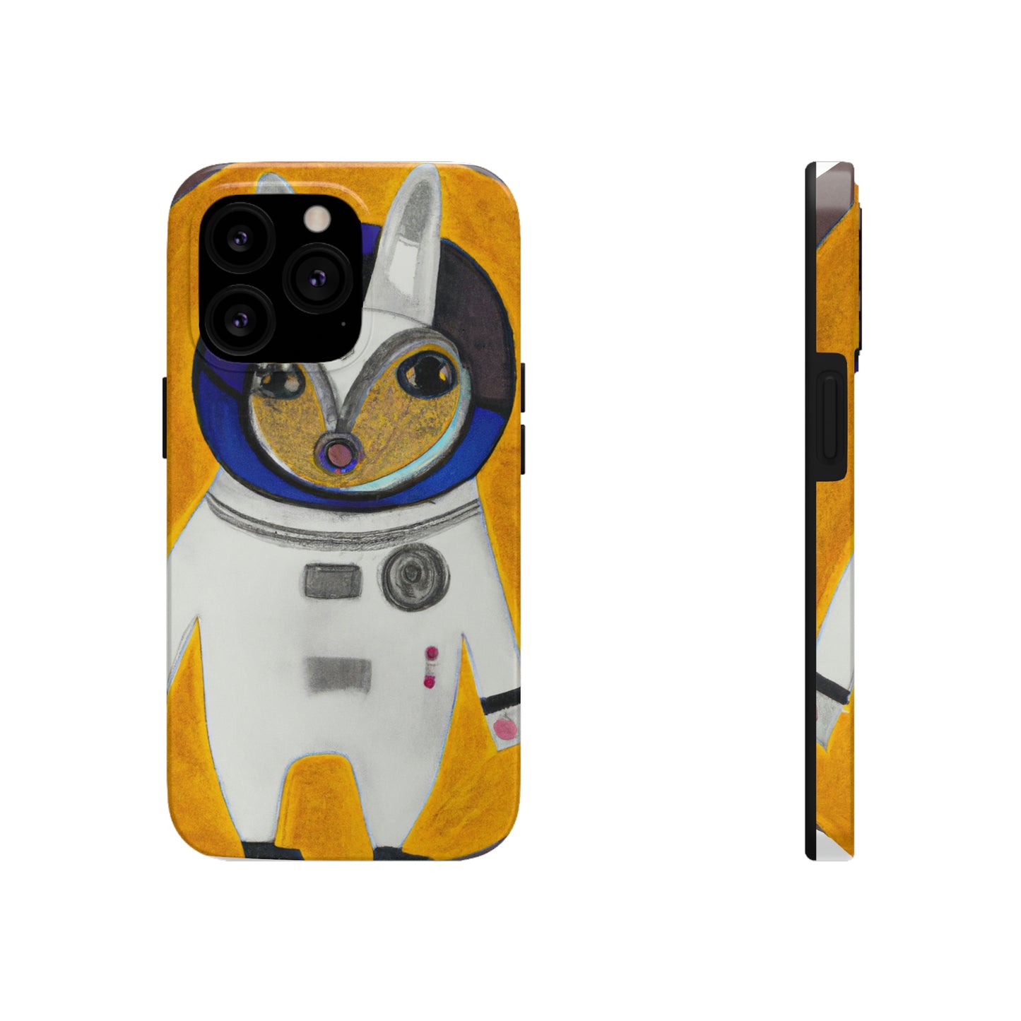 "Hopping to the Moon: Die weltraumgebundenen Abenteuer eines schelmischen Kaninchens". - Die Alien Tough Phone Cases