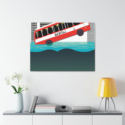 "The Great Escape: Flying the Bus Out of a Sinking City" - The Alien Canva