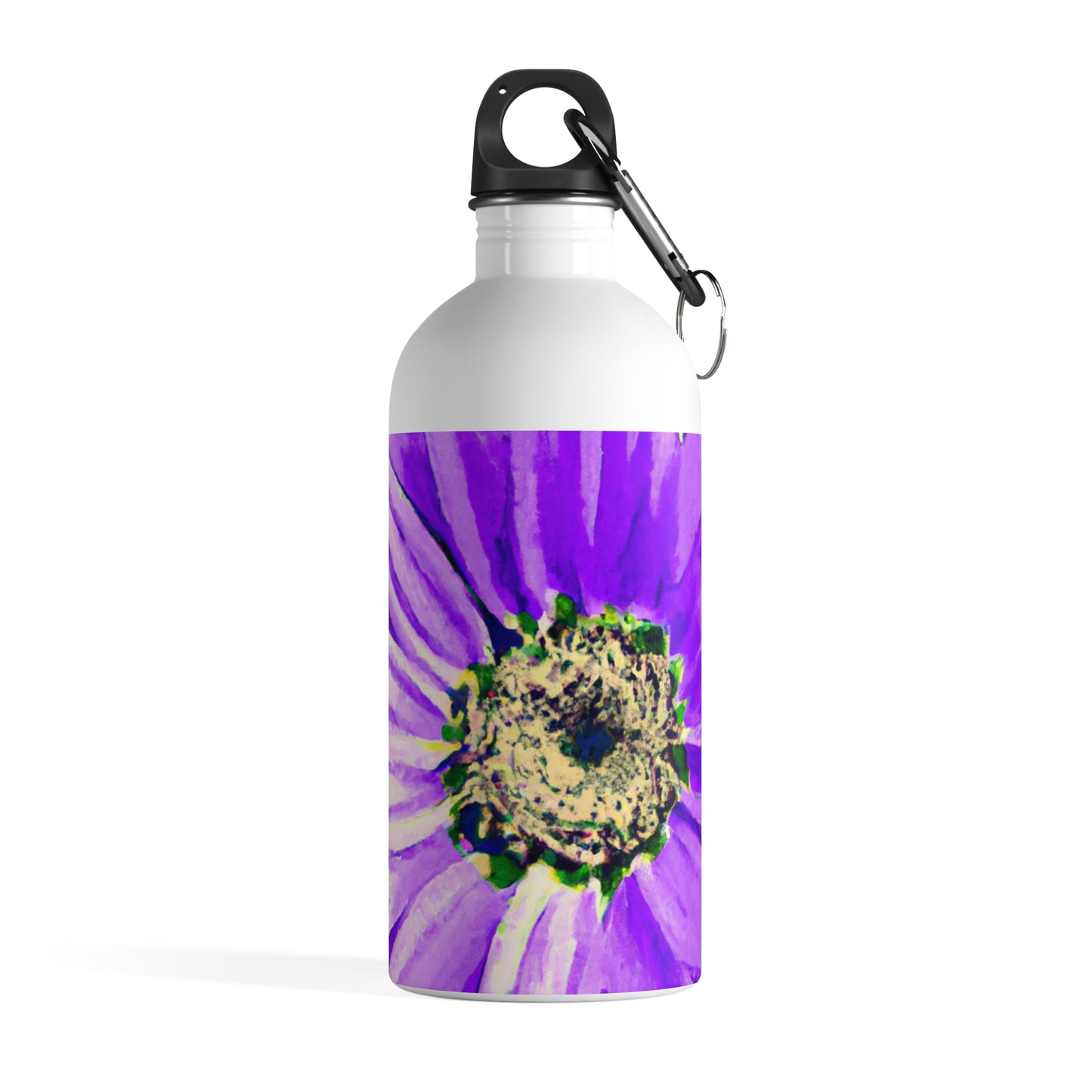 Purple Petals Popping: Create an Eye-Catching Daisy-Rose Fusion - The Alien Stainless Steel Water Bottle