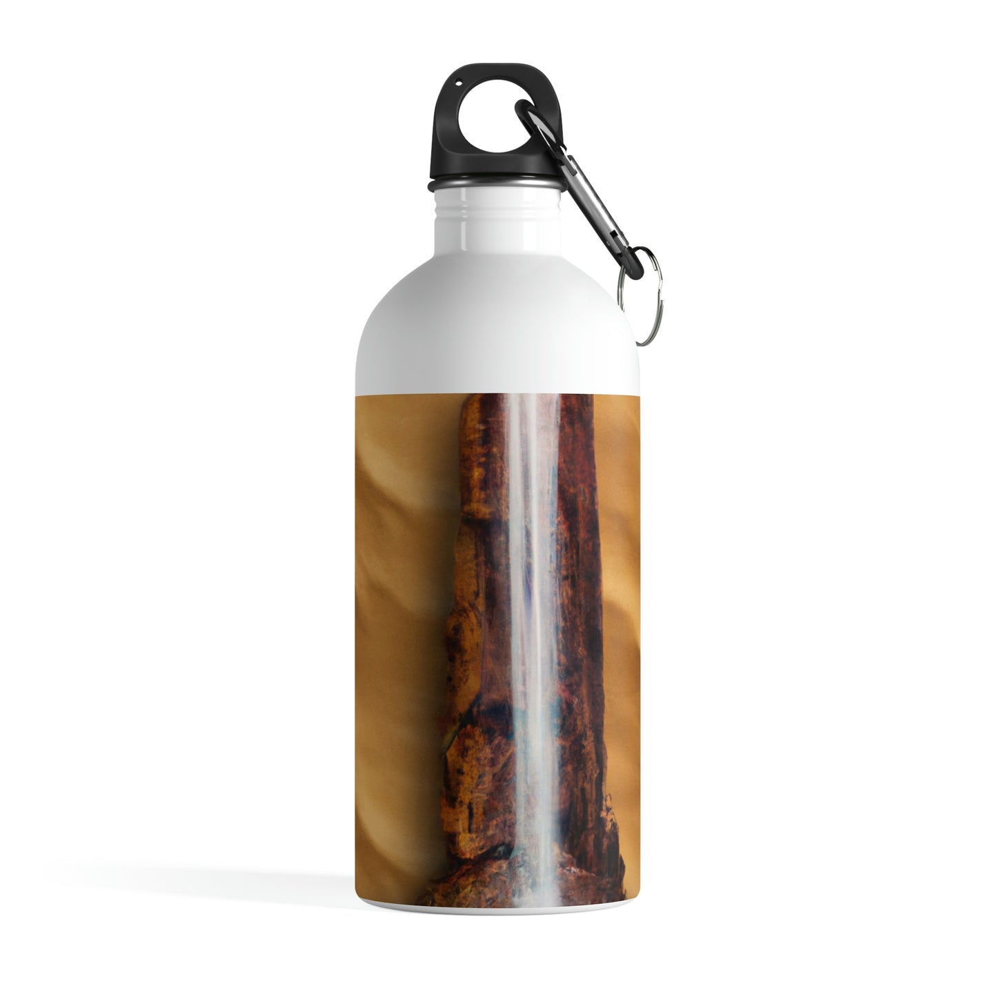 "Lonely Waterfall in a Desolate Desert" - The Alien Stainless Steel Water Bottle