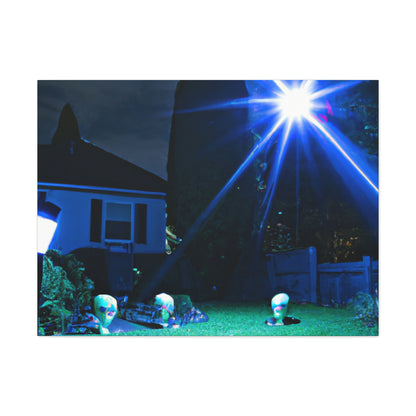 'Invasion der Suburban Suburbans' - The Alien Canva