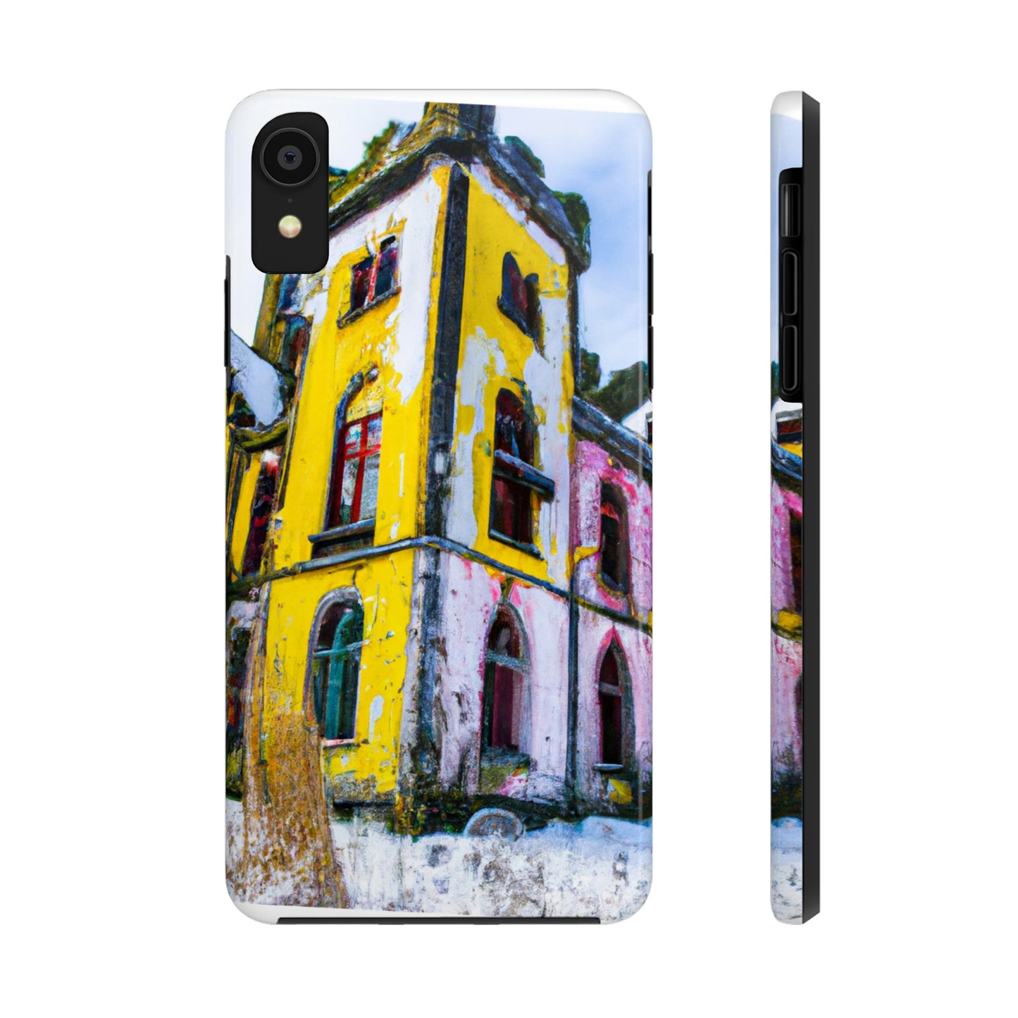 "Schloss aus Schnee und Schatten" - Die Alien Tough Phone Cases