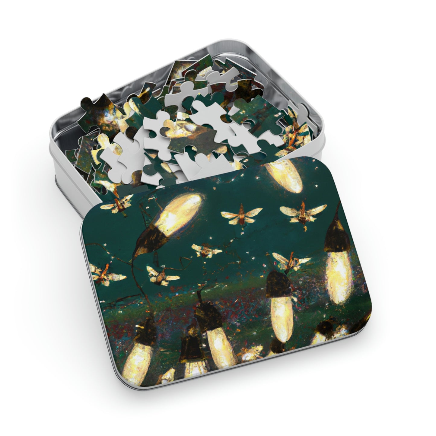 Twinkling Fireflies in the Evening Sky - The Alien Jigsaw Puzzle