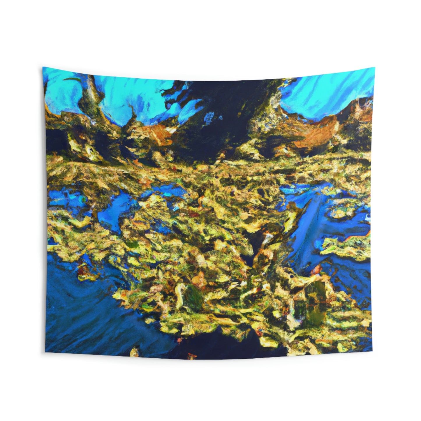 "Invasion of the Pond Monsters" - The Alien Wall Tapestries