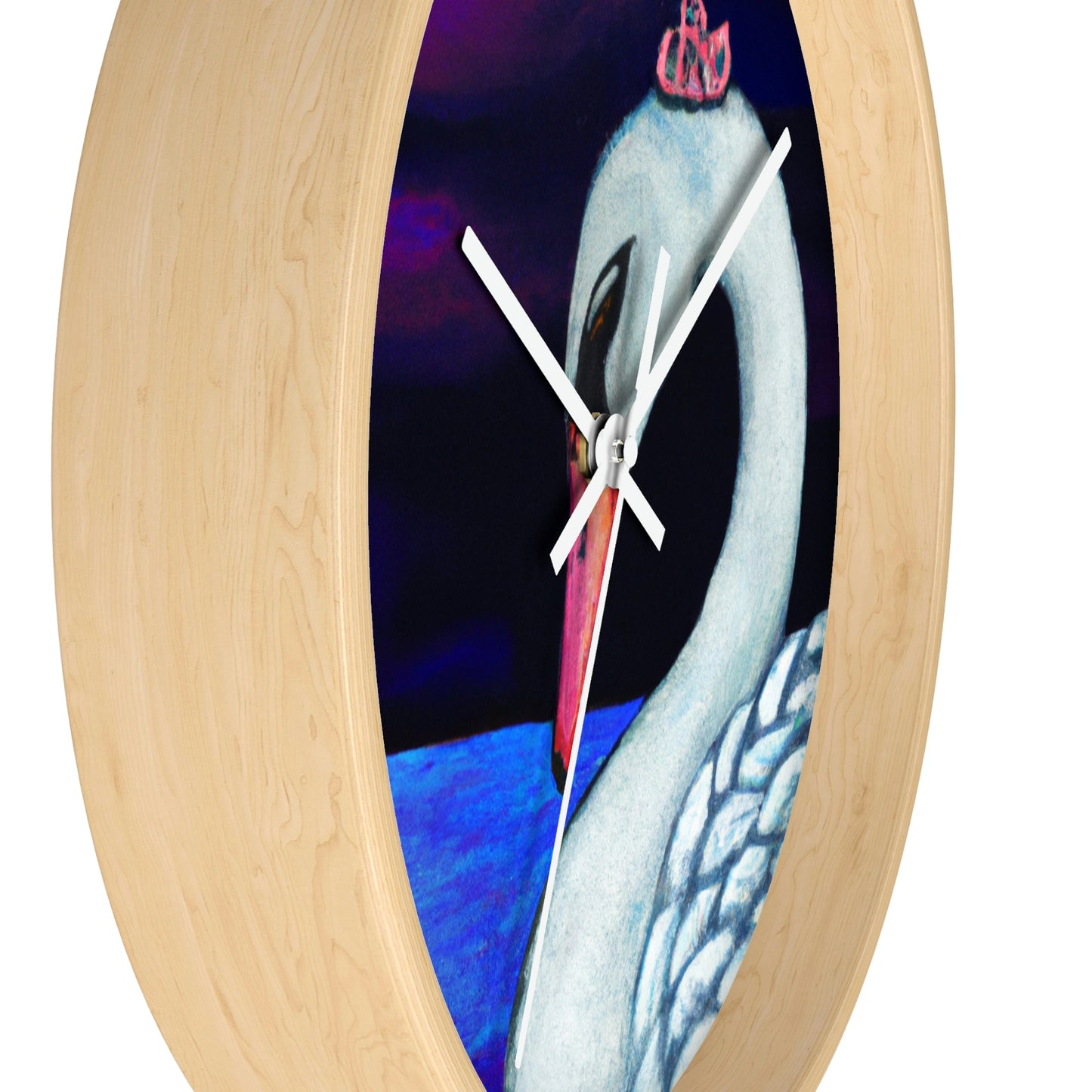 "El lamento de un cisne: los cielos viudos" - El reloj de pared alienígena