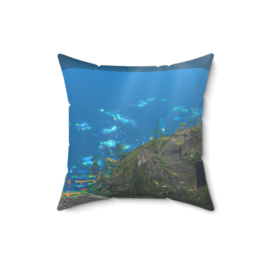 "Aquatheater: música sumergida y actuación" - The Alien Square Pillow