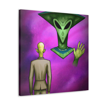 "Outsmarting the Alien Tyrant" - The Alien Canva