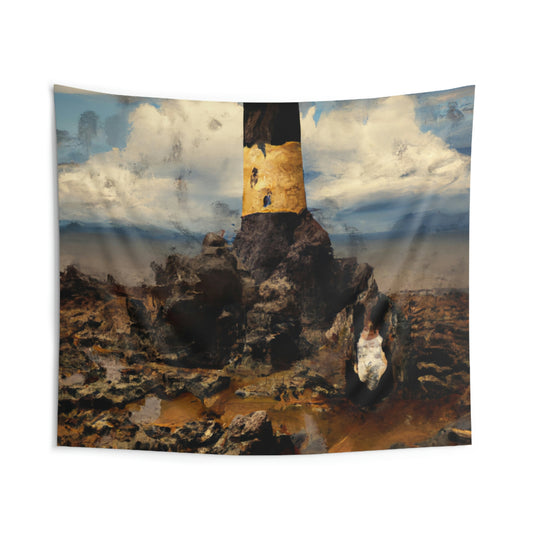 "Lonely Beacon on the Shore" - The Alien Wall Tapestries