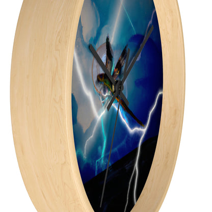 "Draco in the Tempest" - The Alien Wall Clock