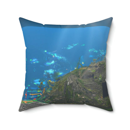 "Aquatheater: música sumergida y actuación" - The Alien Square Pillow