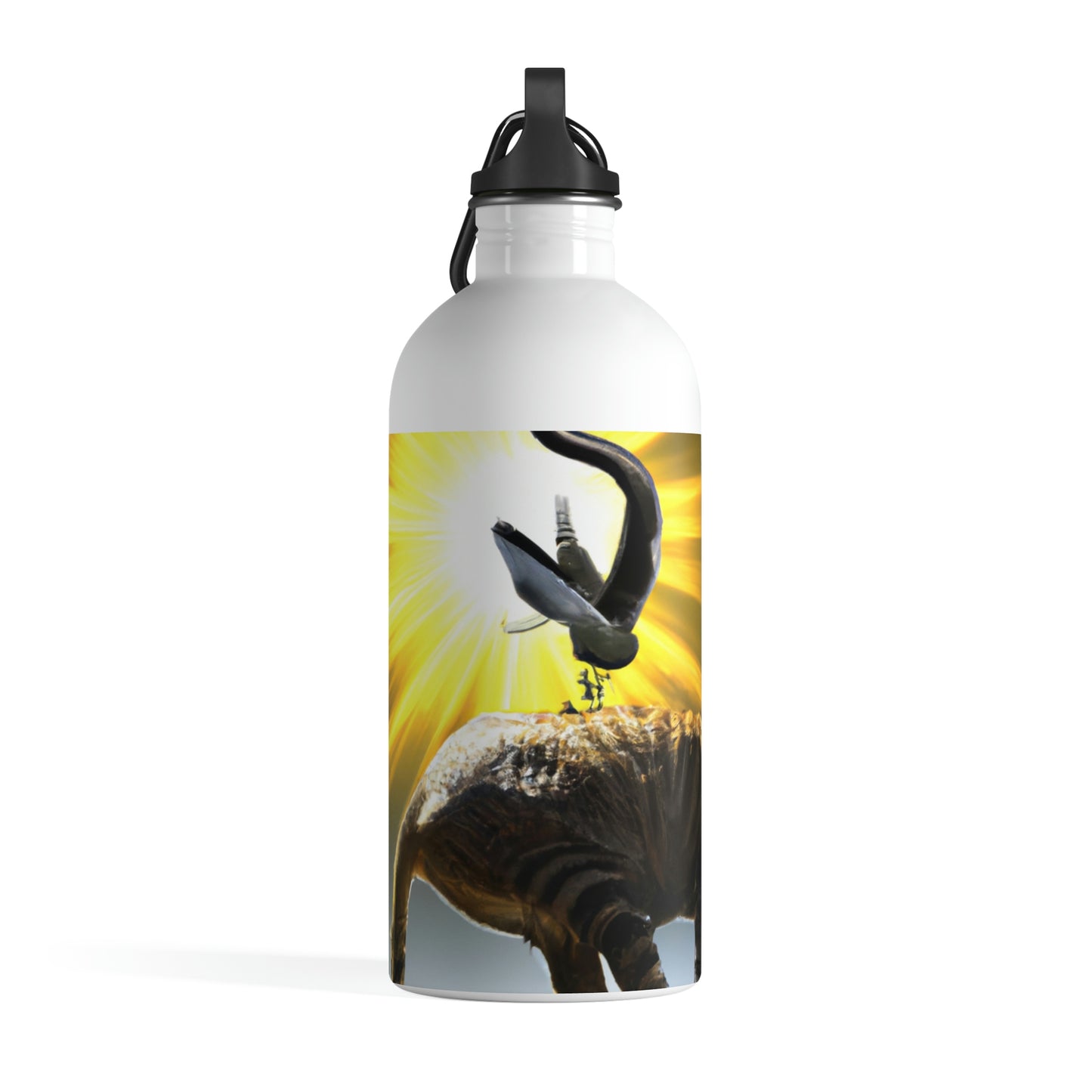 "A Purrfect Sunbeam Moment" - The Alien Stainless Steel Water Bottle