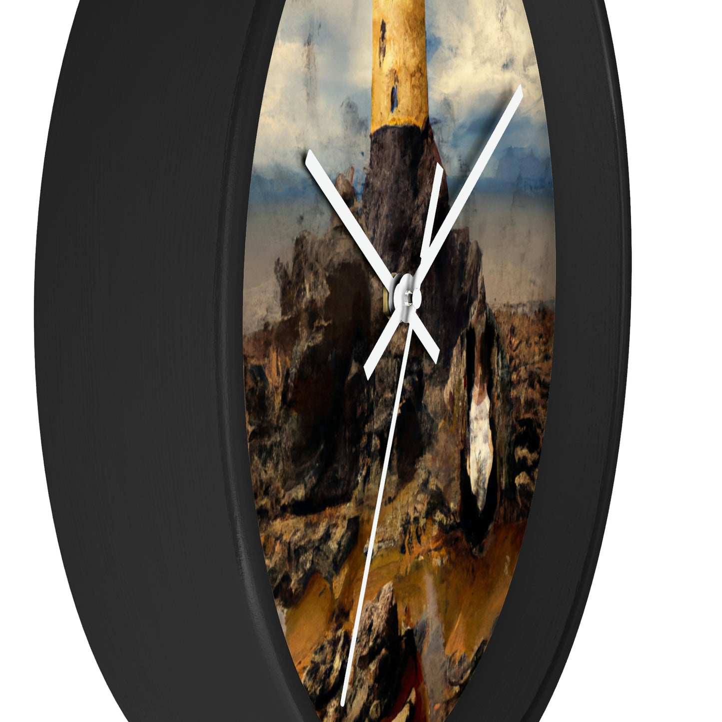 "Lonely Beacon on the Shore" - El reloj de pared alienígena