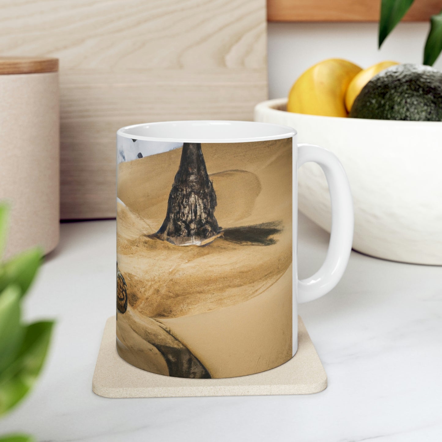 The Mirage of the Desert Sands - The Alien Ceramic Mug 11 oz