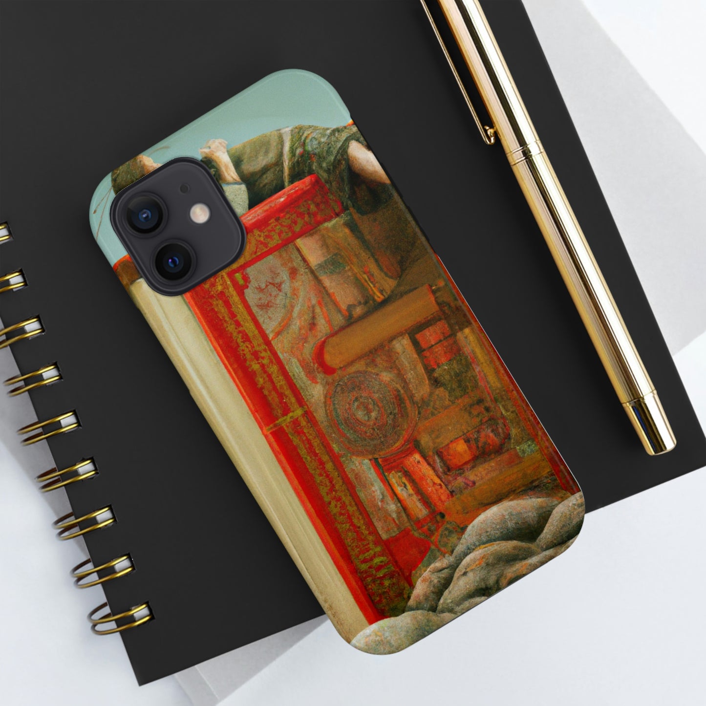 "Cradled by Knowledge" - Die Alien Tough Phone Cases