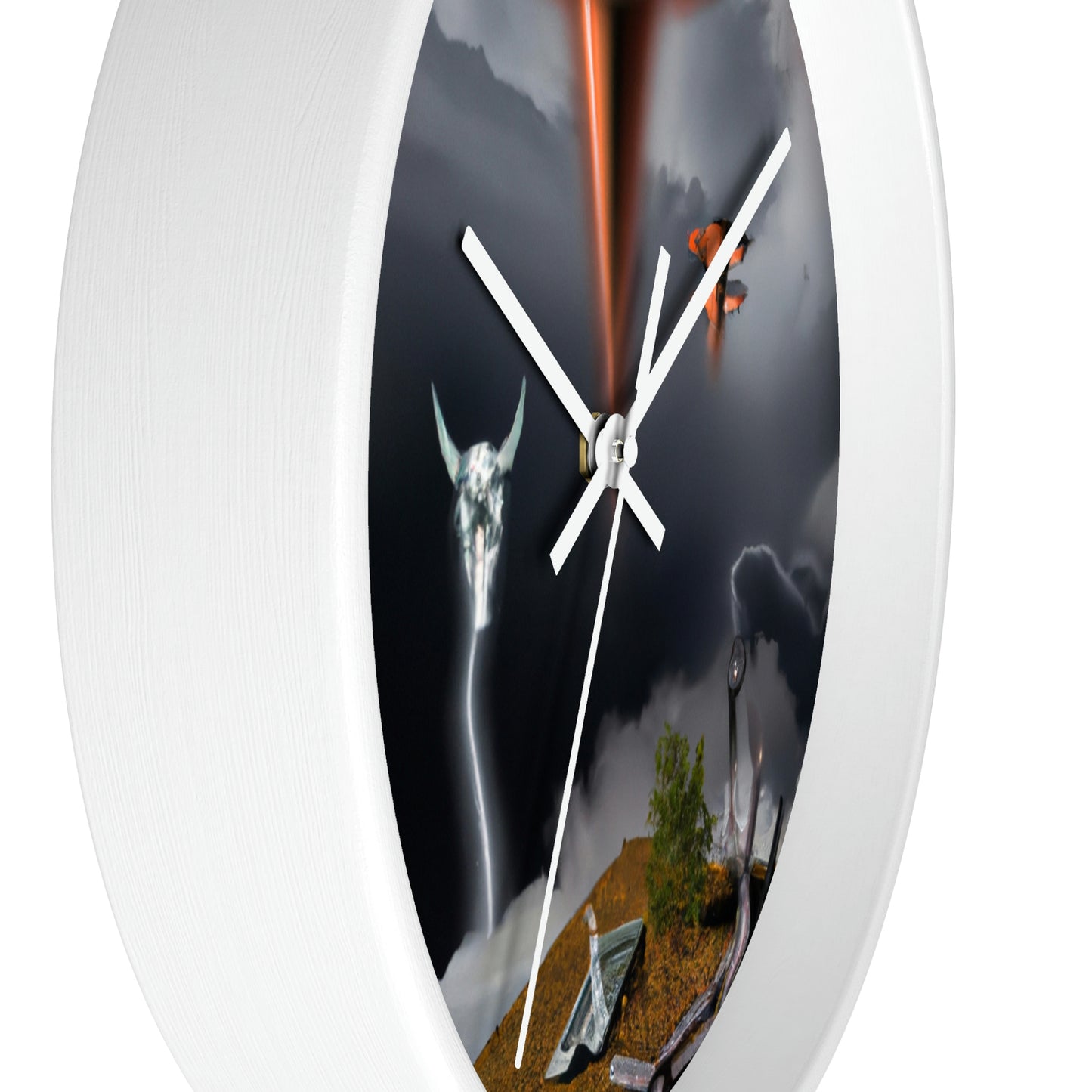 Invasion of the Storm Aliens - The Alien Wall Clock