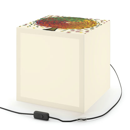 "Autumnal Whirl" - The Alien Light Cube Lamp