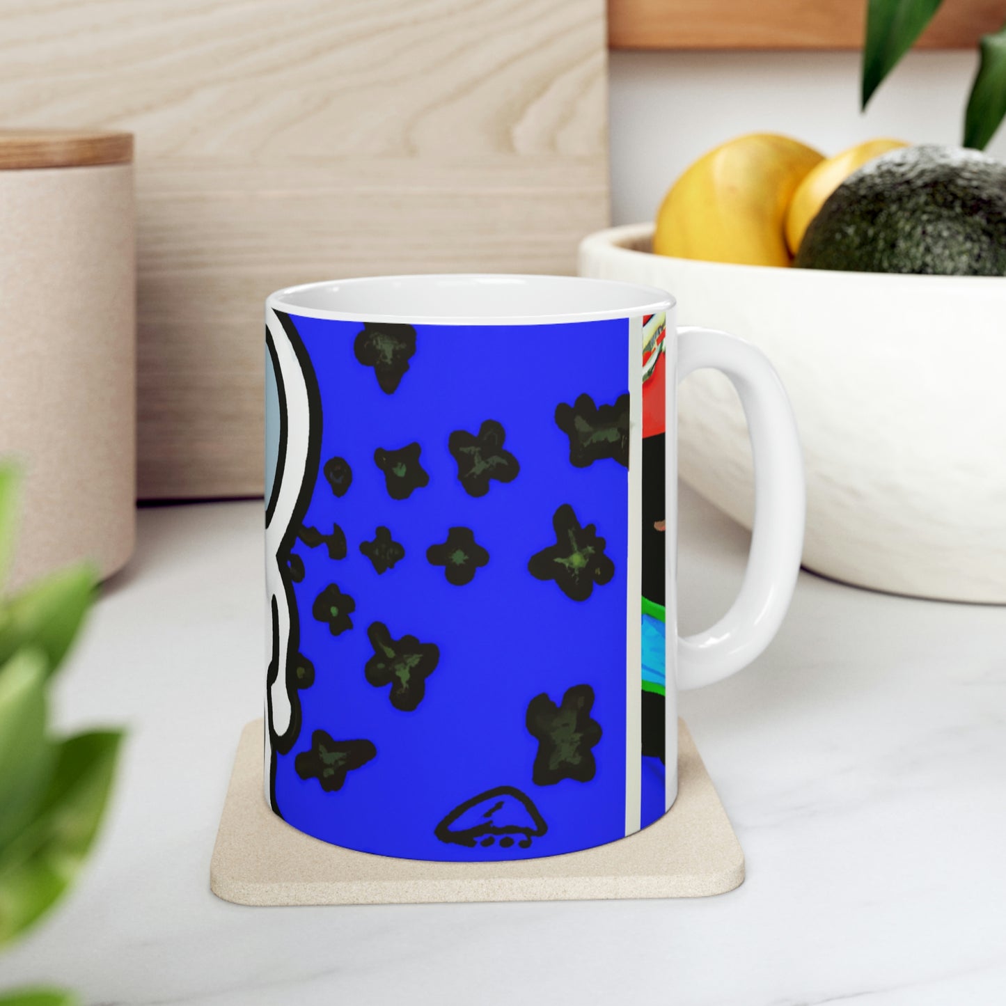 "Exploring the Unknown Universe" - The Alien Ceramic Mug 11 oz