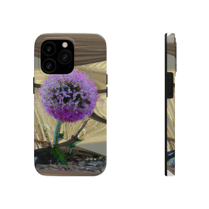 „A Blooming Miracle: Beauty in Chaos“ – The Alien Tough Phone Cases