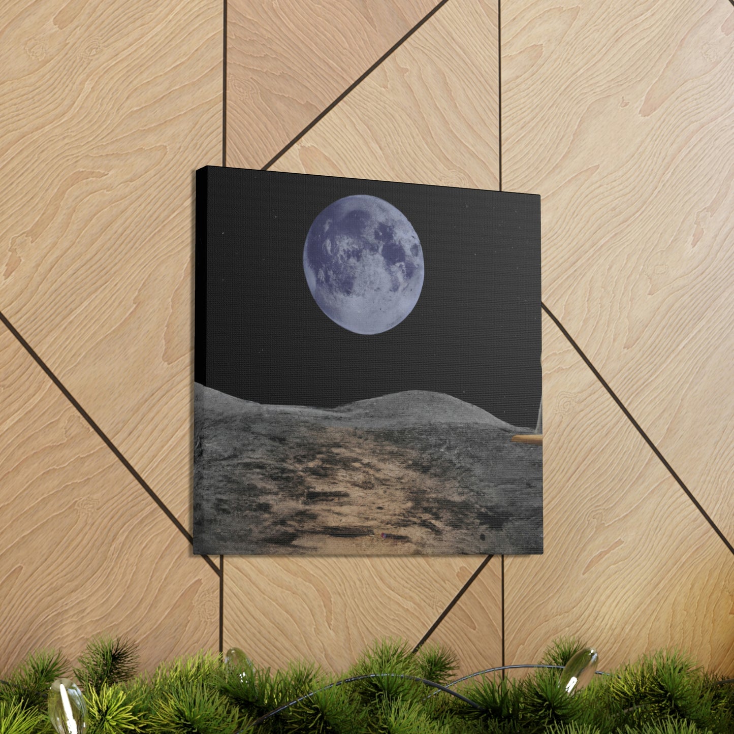 "Reise zum Mond - Erkundung einer Mondlandung" - The Alien Canva