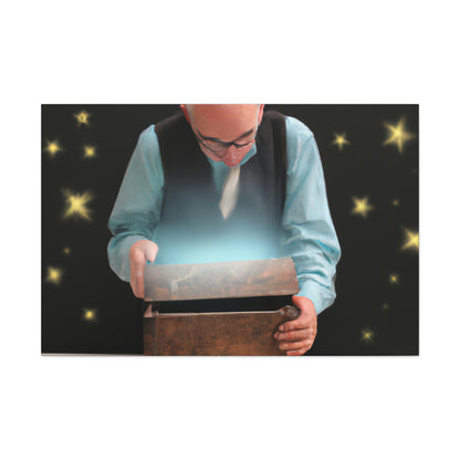 The Magic Box of the Elderly Man - The Alien Canva