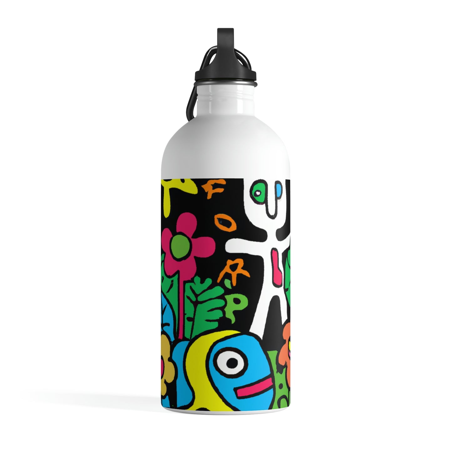 The Enchanted Garden of Wonders. - The Alien Stainless Steel Water Bottle