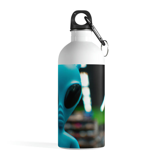 "Lost in Toyland" - Die Alien-Wasserflasche aus Edelstahl