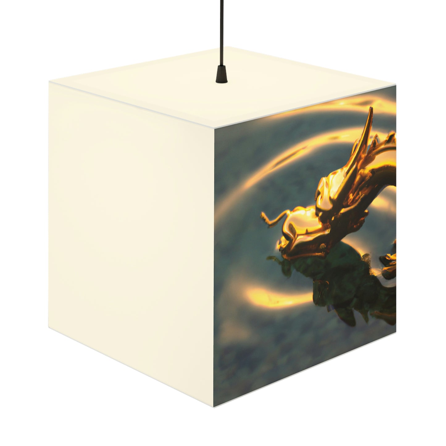 "Descending Dragon" - The Alien Light Cube Lamp