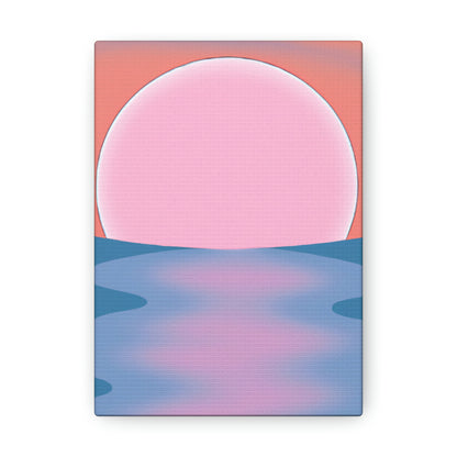 "Serenity at Sunset" - The Alien Canva