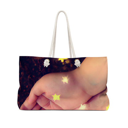 "A Starry Wish in My Pocket" - Die Alien Weekender Bag