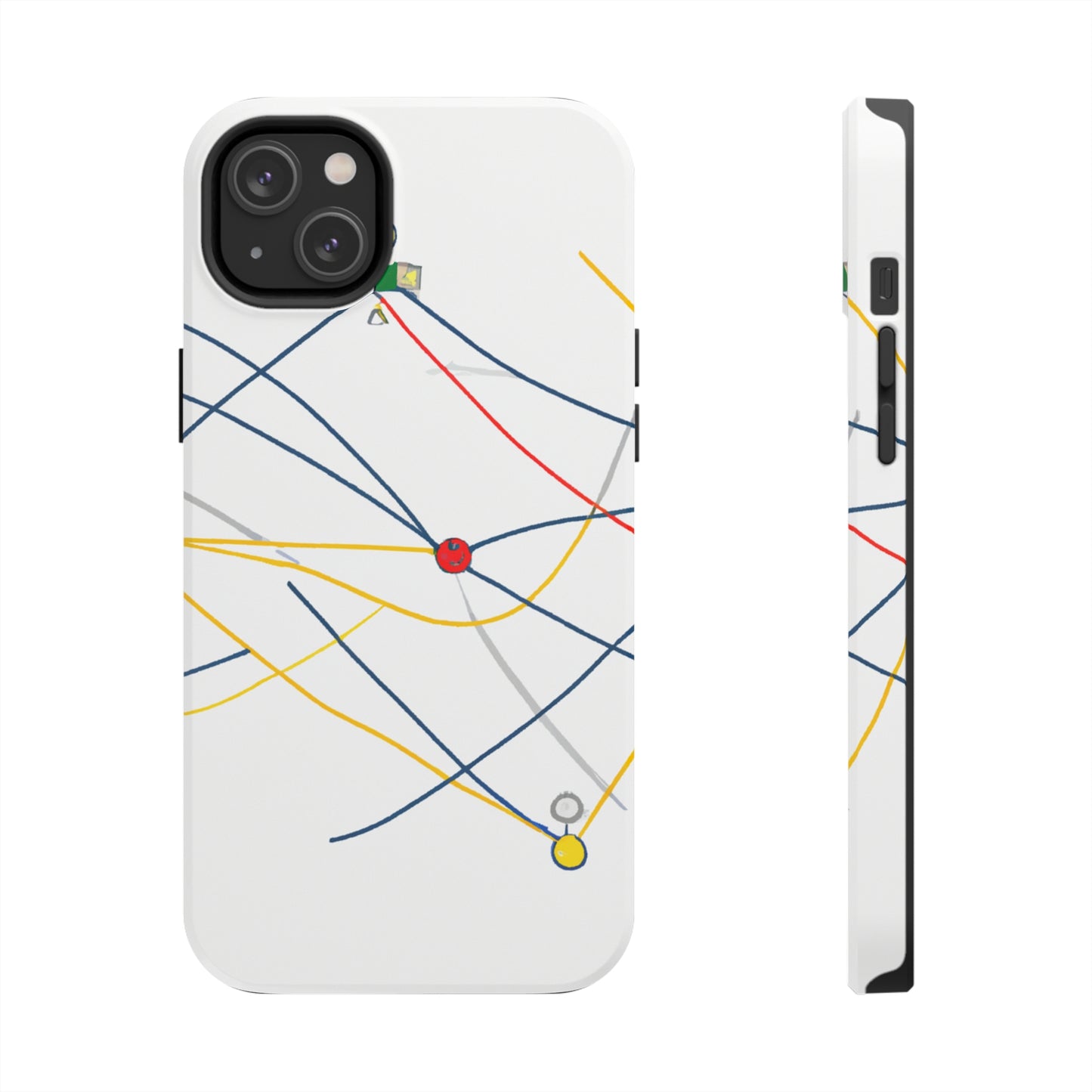 "Exploring the Dynamic Topology: Artful Visualization of a Network Structure." - The Alien Tough Phone Cases