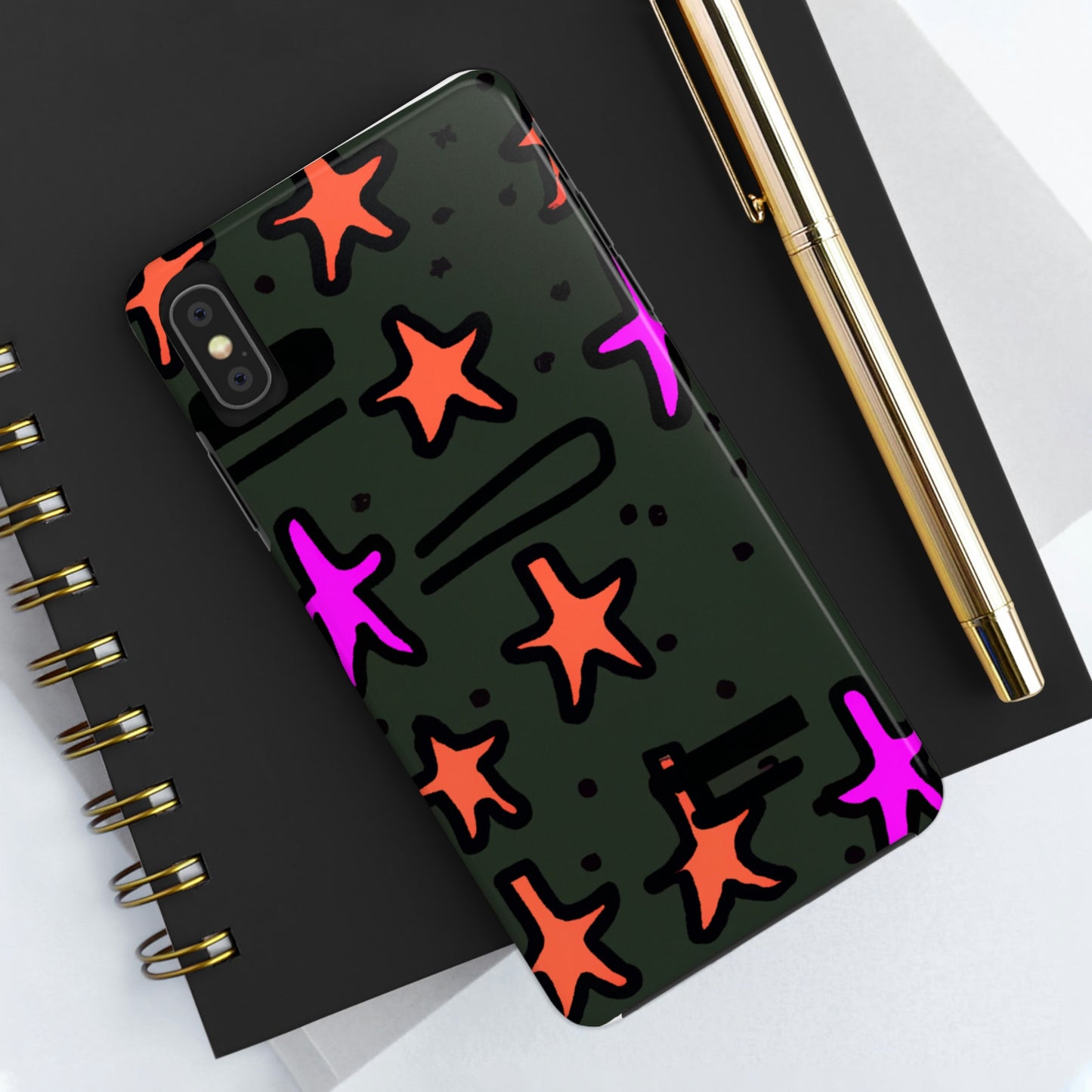 "Abandoned in the Glittering Night Sky" - The Alien Tough Phone Cases