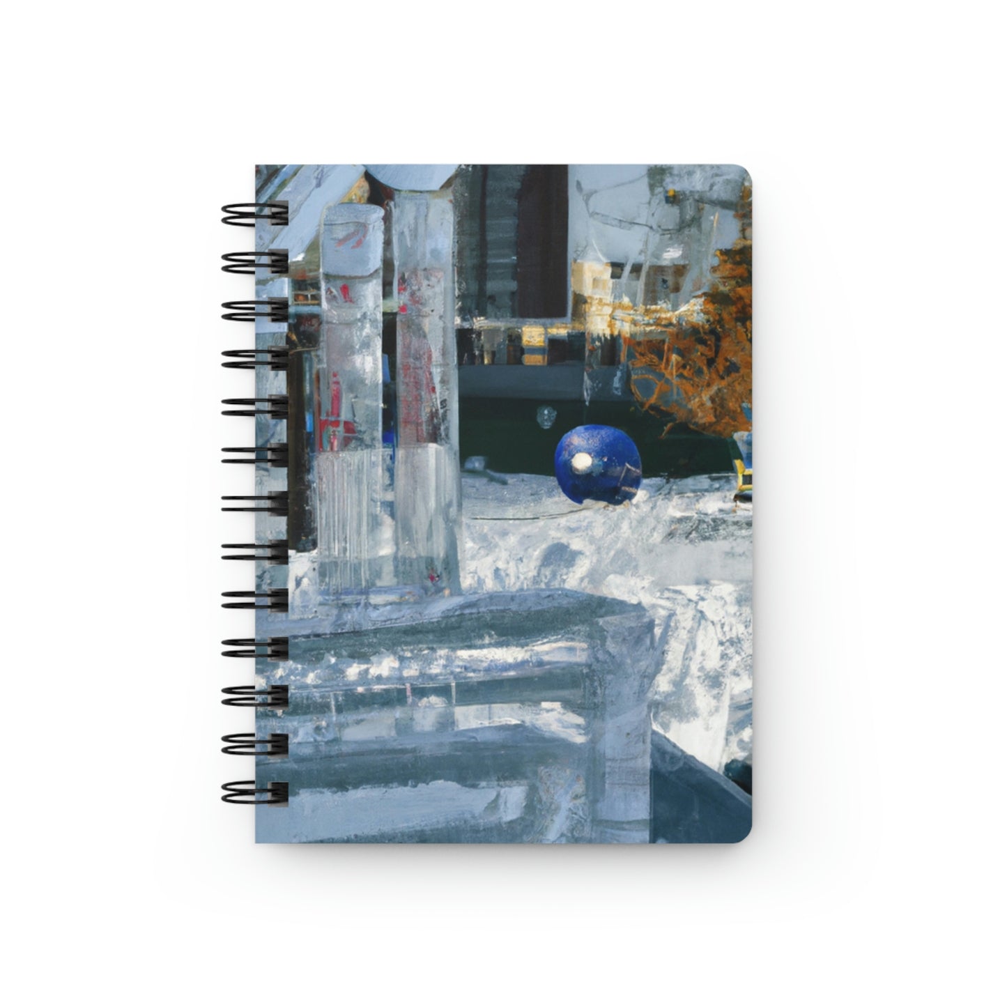 "Frozen Melodies: Crafting Music with Ice" - The Alien Spiral Bound Journal