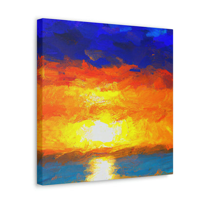 Sunrise Seascape Artist - Peter Ocean - Lienzo