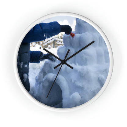 Magical Winter Wonderland - The Alien Wall Clock