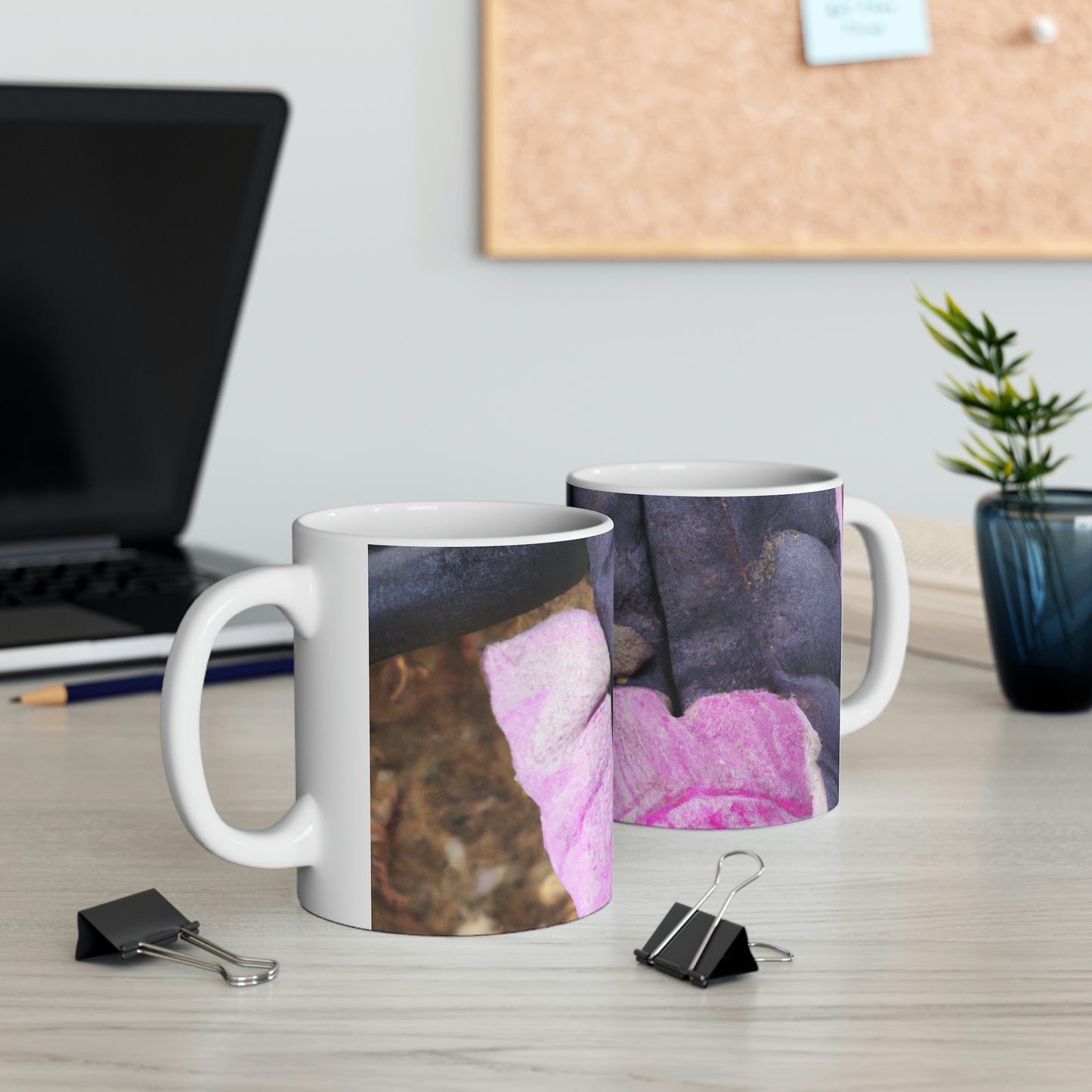 "A Tiny Home in an Old Glove" - The Alien Ceramic Mug 11 oz