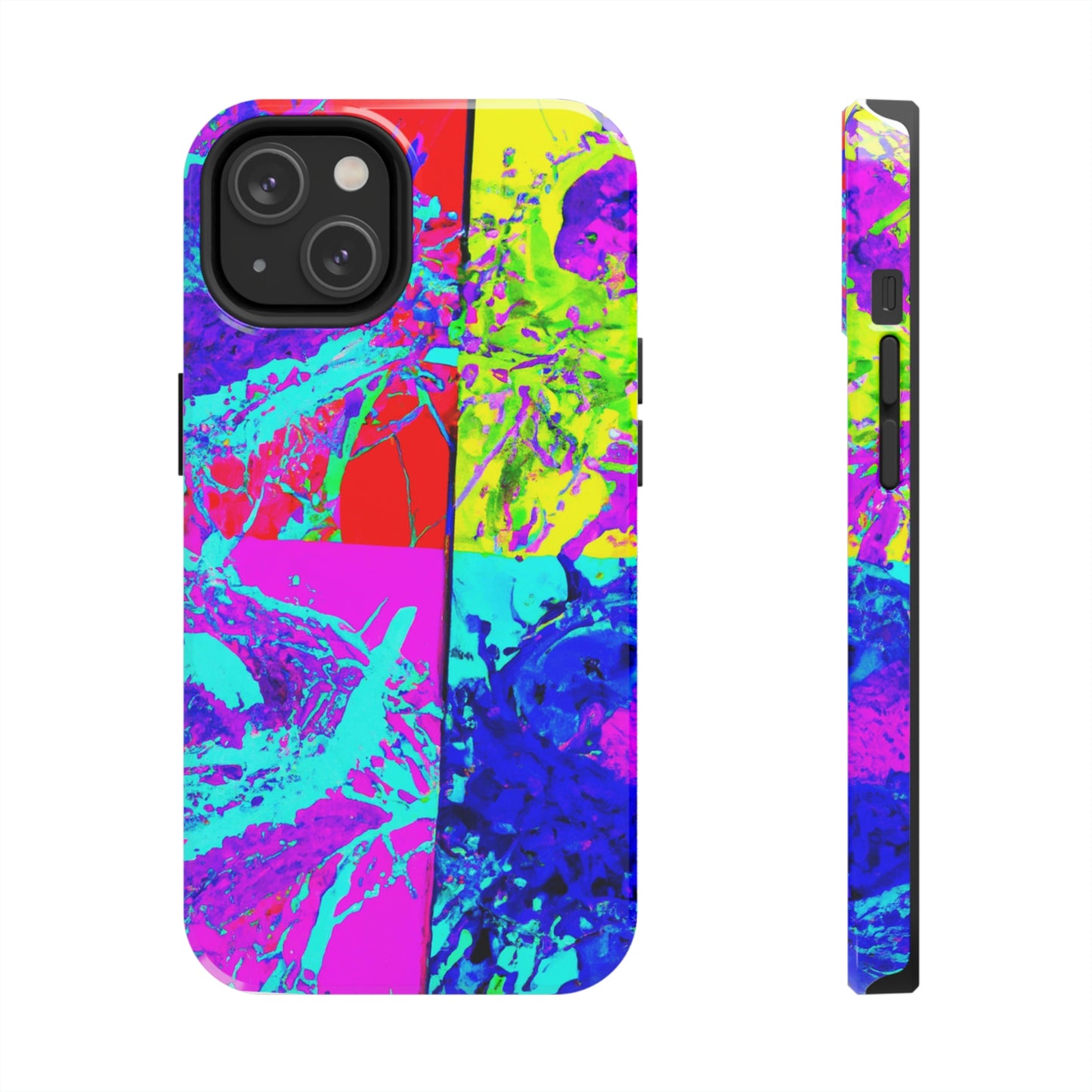 "Ein Regenbogen aus gefiederten Freunden" - Die Alien Tough Phone Cases