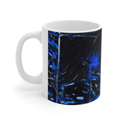 "A Blazing, Empty Night" - The Alien Ceramic Mug 11 oz