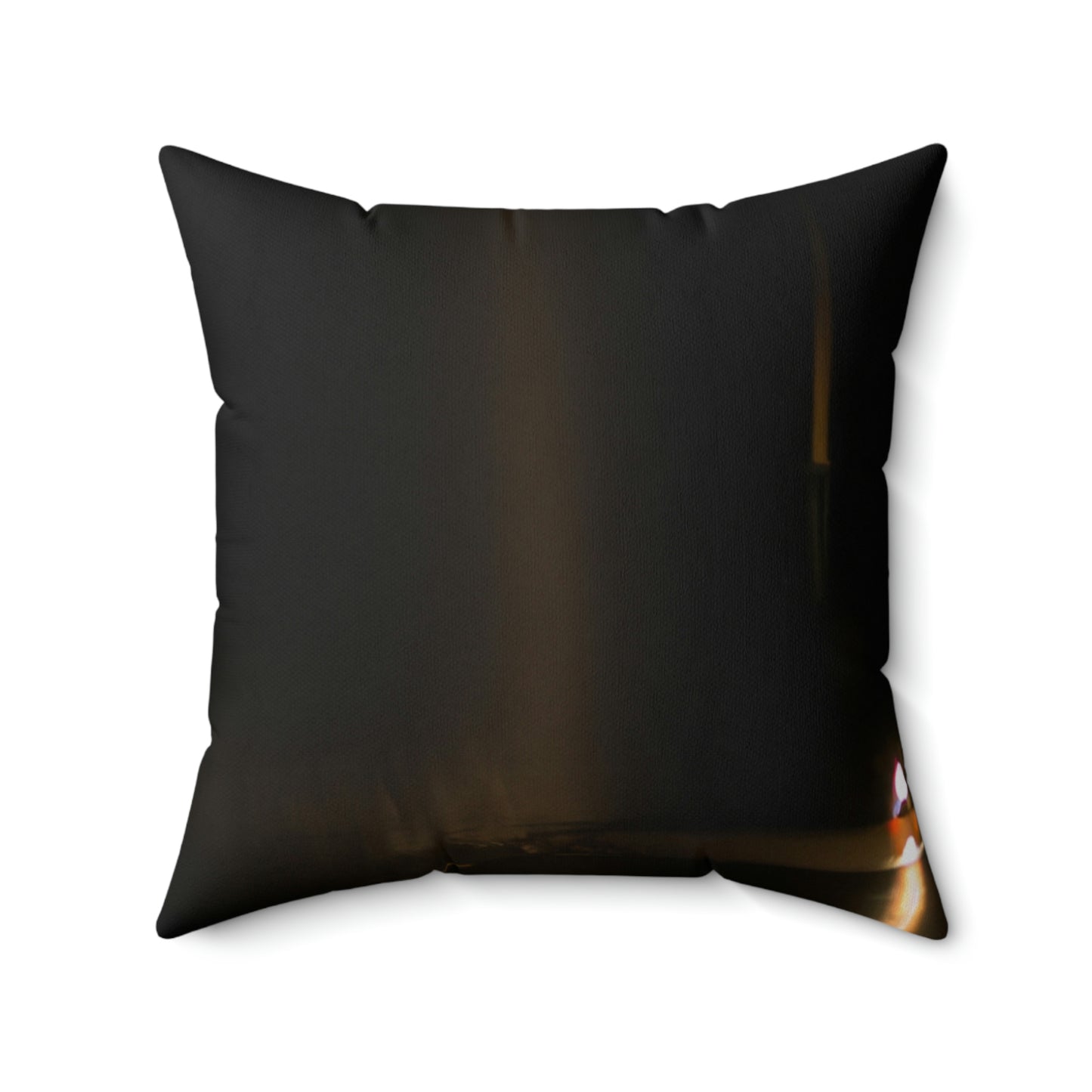 "The Singular Glow in the Dark" - The Alien Square Pillow