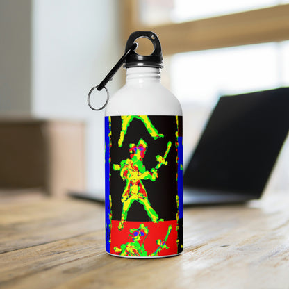 "Dancing with Fire and Steel." - The Alien Stainless Steel Water Bottle