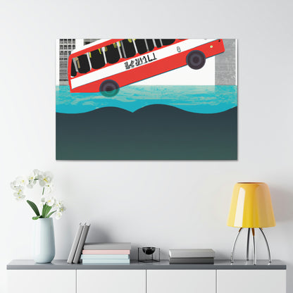 "The Great Escape: Flying the Bus Out of a Sinking City" - The Alien Canva