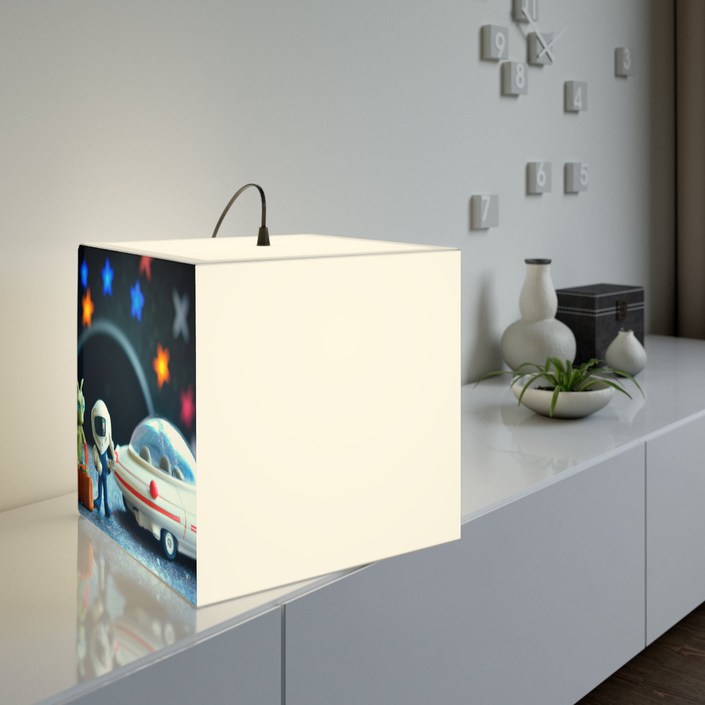 Jake

"Jake's Galactic Auto Adventure" - The Alien Light Cube Lamp