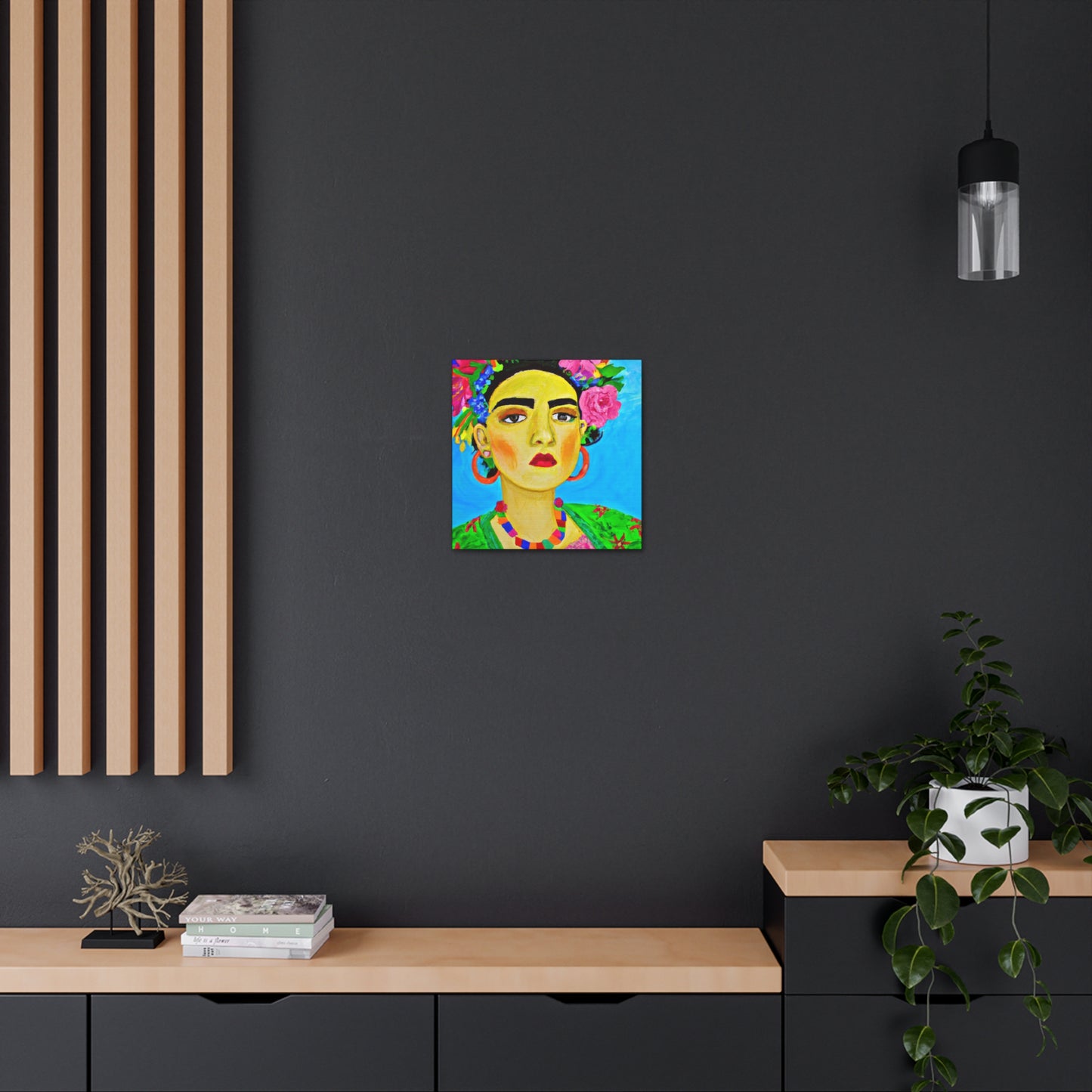 "Feroz y libre: un tributo a las mujeres mexicanas inspirado en Frida Kahlo" - The Alien Canva