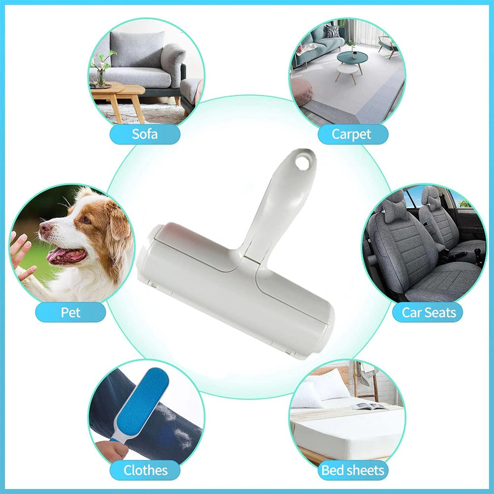 Pet Haar Roller Entferner Lint Pinsel 2-Wege Hund Katze Kamm Werkzeug Bequeme Reinigung Hund Katze Fell Pinsel Basis hause Möbel Sofa Kleiden